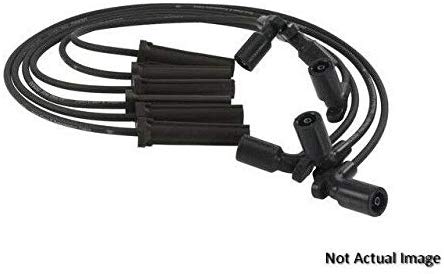 Cap & Ignition Wire Combo Set 671-4148 Denso, Compatible With Toyota Tercel 1990 1.5L L4