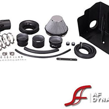 AF Dynamic Black Air Filter Intake Systems with Heat Shield 2012-2015 Compatible With Civic 1.8L 4cyl
