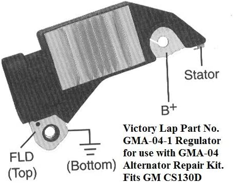 Victory Lap GMA-04-2 Regulator for GMA04 Alternator Repair Kit