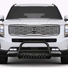 Black Horse Off Road Textured Bull Bar with Skid Plate Compatible with 2020 KIA Telluride