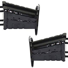 Koolzap For 14-19 Rogue Rear Bumper Cover Mounting Brace Stay Bracket Steel SET PAIR