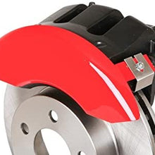 MGP Caliper Covers 32016SMOPRD Red Brake Covers Fits 2011-2019 Chrysler 300 (Dual Piston Front Caliper) Engraved with Mopar (Front/Rear Covers; Set of 4)