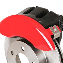 MGP Caliper Covers 16077SMGPRD 'MGP' Engraved Caliper Cover with Red Powder Coat Finish and Silver Characters, (Set of 4)