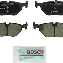 Bosch BC763 QuietCast Premium Ceramic Disc Brake Pad Set For Select BMW 318i, 318is, 323i, 325Ci, 325i, 325xi, Z4; Saab 9-5; Rear