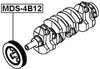1104A102 / 1104A102 - Crankshaft Pulley Engine 4B12 For Mitsubishi