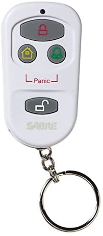 SABRE Remote Control Key FOB with Panic Button for WP-100 Wireless Home Security Burglar Alarm System