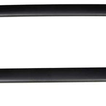 ANGLEWIDE Roof Rack Crossbars Aluminum Cargo Rack Fit For 2018-2019 For Ford Expedition Rooftop Cross Bars Top Rail Carries Luggage Carrier - Max Load 150LBS,Black