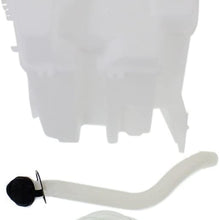 Windshield Washer Tank Assembly compatible with Nissan Versa 07-11/Nissan NV200 13-17 W/Pump Inlet Hose and Cap