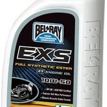 BEL-RAY EXS FULL SYNTH ESTER 4T ENGINE OIL 10W-50 (1L), Manufacturer: BEL-RAY, Manufacturer Part Number: 99160-B1LW-AD, Stock Photo - Actual parts may vary.