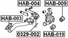 52365S6M004 - Arm Bushing (for Rear Assembly) For Honda - Febest