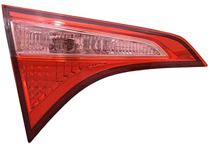 Rareelectrical NEW INNER LEFT TAIL LIGHT COMPATIBLE WITH TOYOTA COROLLA L LE 2017 81590-02A50 8159002A50 TO2802135