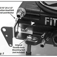 Lokar TCB-40FIT Throttle Cable Bracket Stainless FiTech