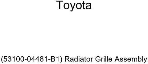 Toyota (53100-04481-B1) Radiator Grille Assembly