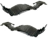 Koolzap For 17-19 Rogue Front Splash Shield Inner Fender Liner w/Insulation SET PAIR