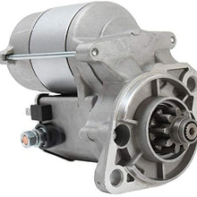 DB Electrical SND0678 Starter Compatible With/Replacement For Kubota Equipment V1902 V1902B Engines 19616-63011, 19616-63012 ND9722809-105 ND128000-2131 110356 128000-2130 228000-1050 410-52349