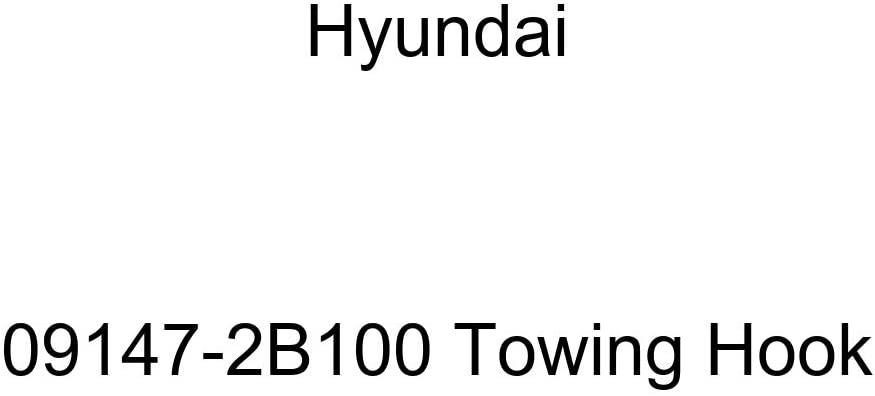 HYUNDAI Genuine 09147-2B100 Towing Hook