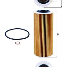 MAHLE Original Filtro de aceite OX 177/3D