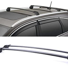 CBX Auto 1 Pair Black Aluminum Roof Rack Cross Bars Top Rail Carries For 12-16 Honda CR-V