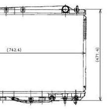 Denso 221-0513 Radiator