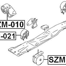 1172062G00 - Front Engine Mount For Suzuki - Febest