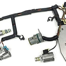 4L60E 4L65E Remanfactured Transmission Solenoid Kit W/Harness Compatible with 2003-2005