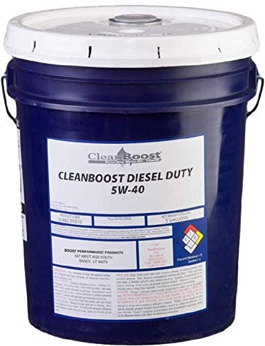 Boost Performance Products CleanBoost Diesel Duty 5W40 Premium Diesel Engine Oil - 5 Gallon