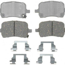 ACDelco 14D1160CH Advantage Ceramic Front Disc Brake Pad Set with Hardware