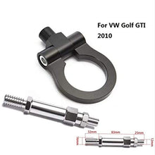 Epman Sport CNC Billet Aluminum Front/Rear European Car Tow Hook for VW Golf GTI 2010 TR-RTHLPH006 (Red1)
