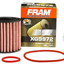 FRAM Ultra Synthetic Automotive Replacement Oil Filter, Designed for Synthetic Oil Changes Lasting up to 20k Miles, XG9972 (Pack of 1)