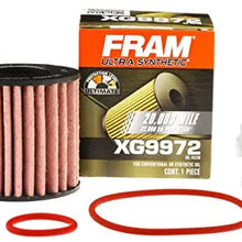 FRAM Ultra Synthetic Automotive Replacement Oil Filter, Designed for Synthetic Oil Changes Lasting up to 20k Miles, XG9972 (Pack of 1)