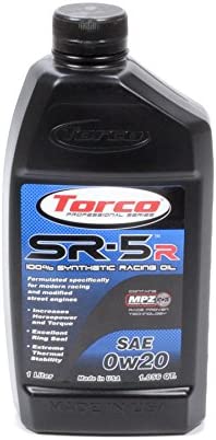 TORCO TRCA150020CE SR-5R Synthetic Racing Oil 0w20 1-Liter Bottle, 33.81 Fluid_Ounces