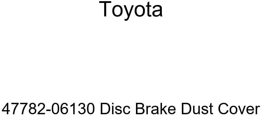 TOYOTA Genuine 47782-06130 Disc Brake Dust Cover