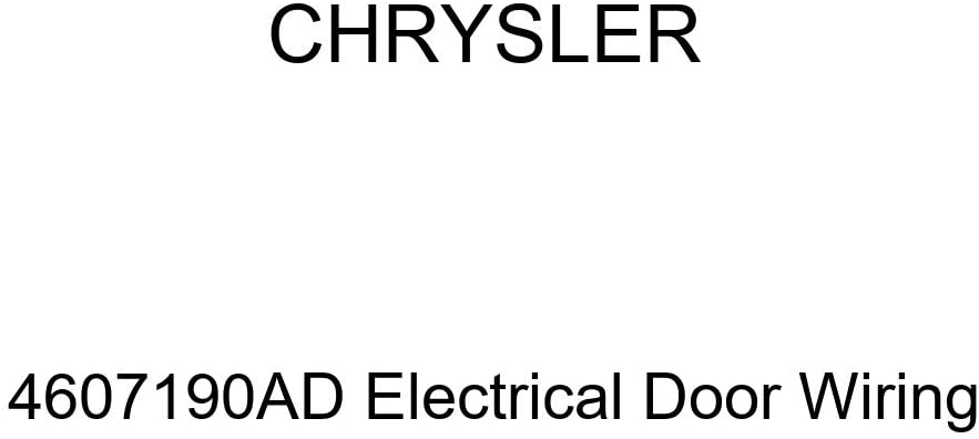 Genuine Chrysler 4607190AD Electrical Door Wiring