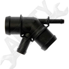 APDTY 013025 Upper Radiator Coolant Hose Plastic Distributor Connector Pipe Fits 1.9L 2000-2006 Audi TT 1999-2000 Volkswagen Beetle 1999-2006 Golf 1999-2005 Jetta (Replaces 1J0-121-087C, 1J0121087C)
