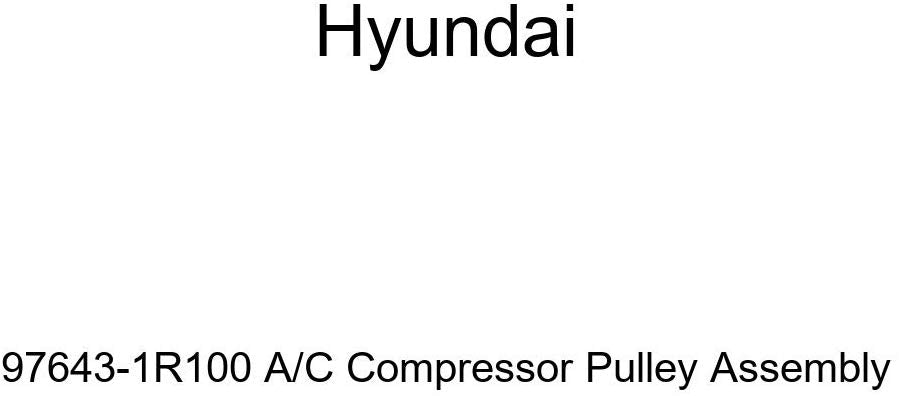 Genuine Hyundai 97643-1R100 A/C Compressor Pulley Assembly