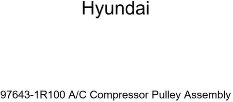 Genuine Hyundai 97643-1R100 A/C Compressor Pulley Assembly