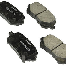 Bosch BC1326 QuietCast Premium Ceramic Disc Brake Pad Set For Select Chrysler Town & Country; Dodge Grand Caravan, Journey; Ram C/V; Volkswagen Routan; Rear