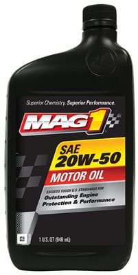 Warren Distribution MG0454P6 Mag1 QT 20W50 Eng Oil - Quantity 6