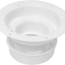 wadoy RV Plumbing Vent Cap with Vent Screen, Camper Vent Cap for 1 to 2 3/8" Pipe, RV Sewer Vent Cap Replacement