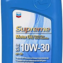 Chevron SAE 10W-30 Supreme Motor Oil - 1 Quart Bottle