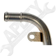 APDTY 737218 Thermostat Water Pump Coolant Bypass Steel Pipe (V6 Lower Intake)