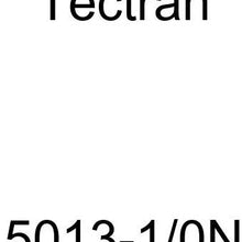 Tectran 5013-1/0N Top Post Battery Terminals Crimpable, Black, 1/0" SAE Cable Gauge, Negative Type, Straight Clamp, Pack of 10