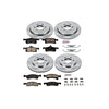 Power Stop KOE1934 Autospecialty Front and Rear Replacement Brake Kit-OE Brake Rotors & Ceramic Brake Pads