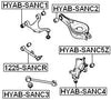 553422P000 - Arm Bushing (for the Rear Upper Control Arm) For Hyundai/Kia - F...