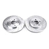Power Stop AR8164XPR Front Evolution Drilled & Slotted Rotor Pair