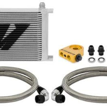 Mishimoto MMOC-UHT Universal 25 Row Thermostatic Oil Cooler Kit, Silver