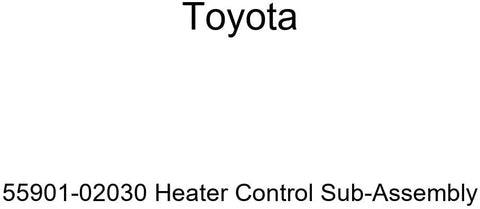 TOYOTA 55901-02030 Heater Control Sub-Assembly