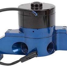 Meziere WP108B Blue Billet Electric Water Pump for Big Block Ford