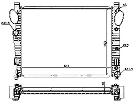 Replacement Radiator Fits Mercedes CL55 AMG / CL600