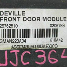 REUSED PARTS Multifunction Control Module Front Door Fits 04-05 DEVILLE 25762510